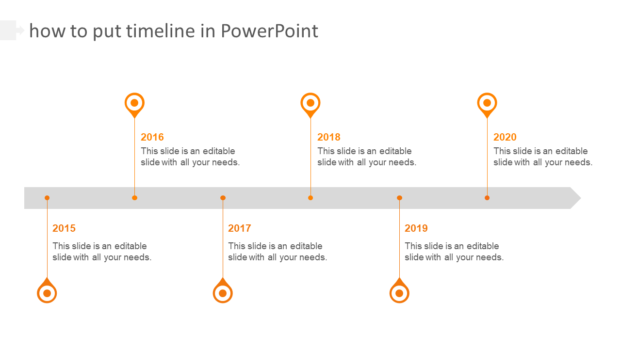 Free - Download How To Put Timeline In PowerPoint Template